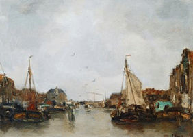 Каналы Амстердама (Якоб Марис)