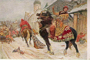 Опричники в Новгороде (М.И. Авилов)