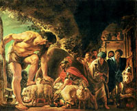 Одиссей в пещере Полимефа (Якоб Йорданс)