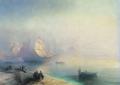 Неаполитанский залив в туманное утро. 1874.