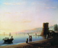 Пристань в Феодосии 1840.