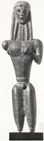 Аполлон из Фив. VII в. до н.э. Бостон. Музей изящных искусств