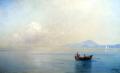 Штиль. Морской пейзаж с рыбаками. 1887.