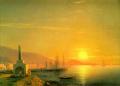 Восход солнца в Феодосии 1855.