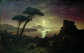 Неаполитанский залив в лунную ночь 1842.