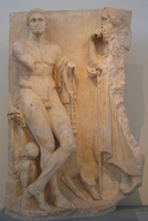 Скопас. Надгробие юноши. Мрамор. Около 340 до н.э. Национальный археологический музей. Афины