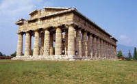 Храм Посейдона в Пестуме (Италия, VI в. до н.э.)