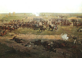 Бородинская битва (фрагмент)