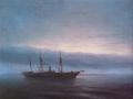 Перед боем. Корабль "Константинополь" 1872.