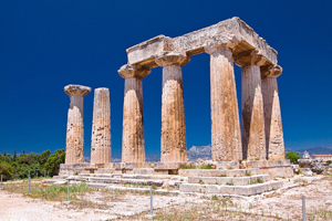 Храм Аполлона. Коринф (550 г до н.э.)