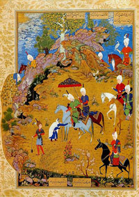 Султан Санджар и старуха (Мухаммед)