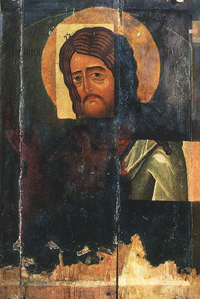 Иоанн Предтеча (Икона, конец XIV - начало XV в.)