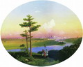 Вид на Москву с Воробьевых гор 1848.